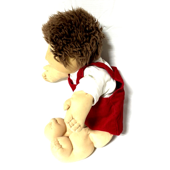 Vintage Cabbage Patch Kids Boy 1978 1982 Coleco 16” Brown Hair Reg. No PA-1044 - Picture 3 of 9
